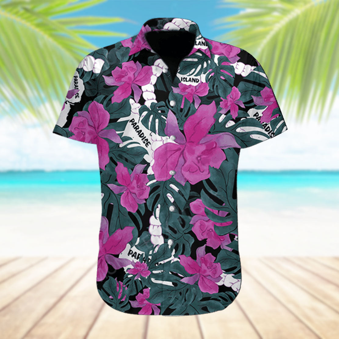 g 3D Jurassic Park Hawaiihemd