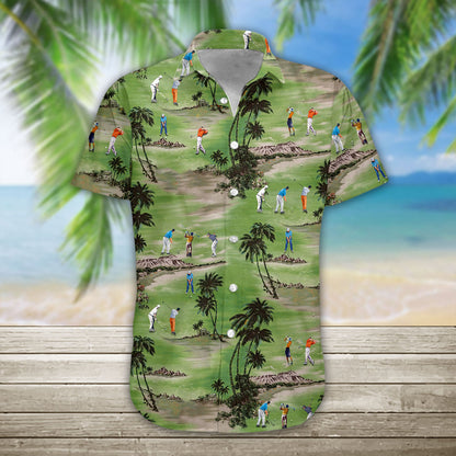 3D Golf Hawaii Shirt