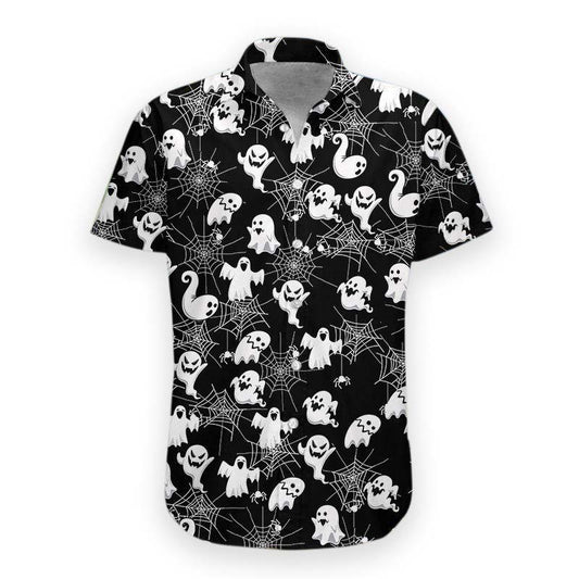 3D Boo Halloween Hawaii Shirt