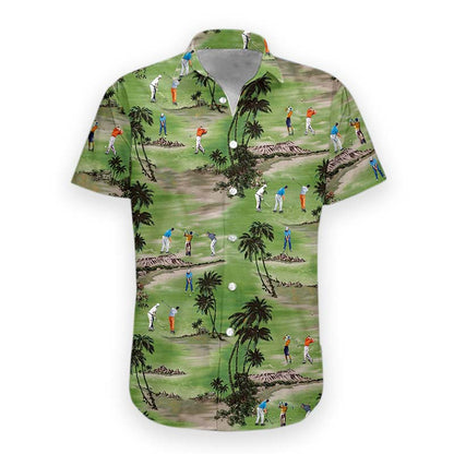 3D Golf Hawaii Shirt