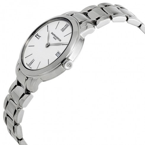 Classima White Dial Ladies Watch MOA10356