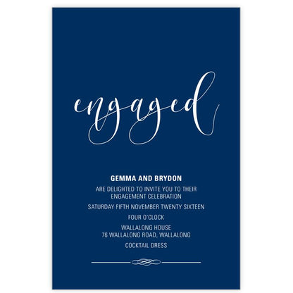 navy engagement invitation